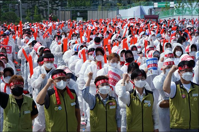 보건의료노조 지부 파업 마무리?…고대의료원 상황 변화 촉각