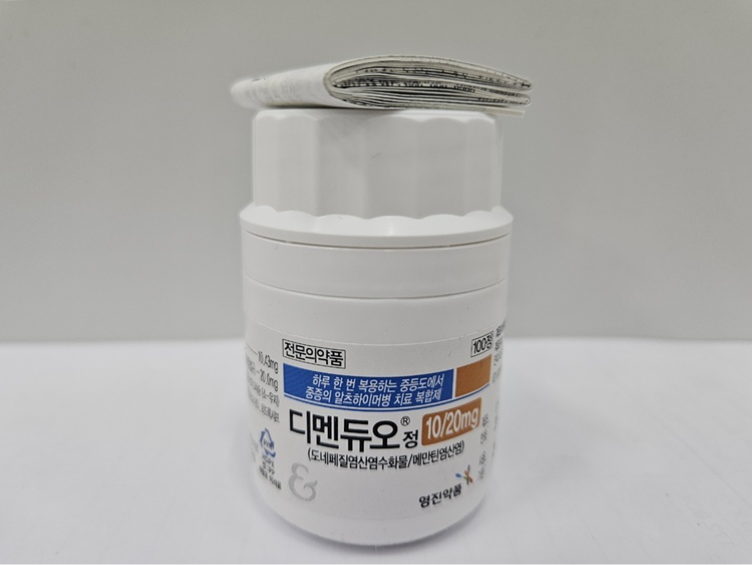 영진약품, 도네페질·메만틴 복합제 '디멘듀오정' 발매